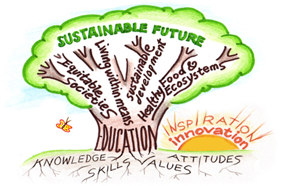 Education Coinciding with Sustainability